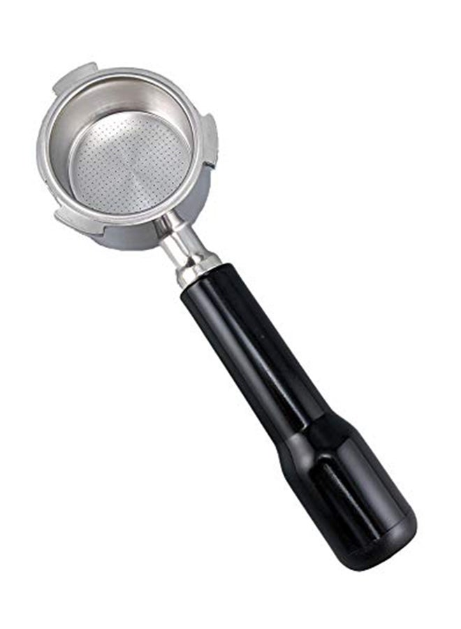 آو 51mm القهوة بلا قاع Portafilter تناسب ومرشح سلة ل سلسلة Delonghi الأسود 21CM - Image 3